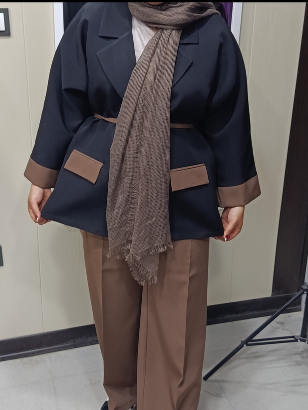 سورمه ای قهوه ای